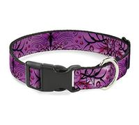 Buckle Down Tj-Fairy Rose Swirl Collier de Clip en Plastique, 2,5 cm X 9-38,1 cm/Petite