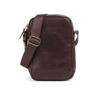 Buckle & Seam Crazy Horse Runner Sac bandoulière brun foncé, unisexe
