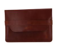 BUCKLE & SEAM housse pour ordinateur portable Leather Laptop Sleeve S Cognac