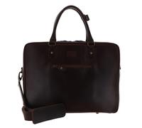 BUCKLE & SEAM sac de bureau Albert Dot Laptopbag Brown
