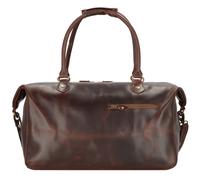 Buckle & Seam Sac de voyage 'Linwood' brun foncé, Taille One Size