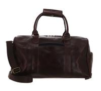 BUCKLE & SEAM Sac de voyage marron en cuir pour homme Collin Blu Weekender 266162