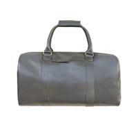 Buckle & Seam Willow Weekender Sac de voyage en cuir 50 cm gris