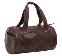 Buckle & Seam Franz Sac de voyage Weekender Cuir 23 cm brun