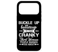 Buckle Up Butter Cup Funny Sarcastic Hilarious Design Art Coque pour iPhone 17 Pro Max