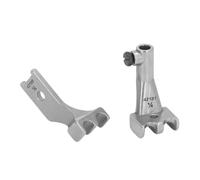 Buckle Walking Presser Foot Stainless Steel Replacement Zips Walking Foot for Golden Wheel 335 Sewing Machine 2Pcs Set 42180 42181