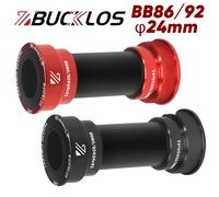 BUCKLOS BB86/92 support de pédalier de vélo Pressfit route VTT pédalier 24mm vélo scellé roulement BB pièces de vélo MH801-P-Black