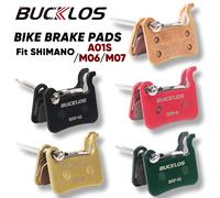 BUCKLOS BRP-02 plaquettes de frein à disque résine semi-métallique vtt plaquettes de frein hydrauliques pour SHIMANO A01S M06 M07 plaquette de frein de vélo pour M975 Multi-Metallic 1Pair