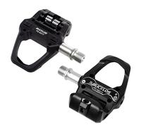 BUCKLOS Look Delta Spin Bike Pédales de vélo - Compatible avec les exercices de vélo de route/d'intérieur Peloton Fit (pédale à clip de 9/16")