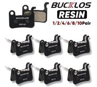 BUCKLOS plaquette de frein à disque en résine pour SHIMANO A01S plaquettes de frein hydrauliques résistantes à l'usure plaquettes de frein vtt pour pièces de cyclisme M06 M07 Resin 8Pairs