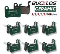 BUCKLOS plaquettes de frein à disque hydrauliques en céramique pour SHIMANO A01S M06 M07 vélo de route vtt plaquette de frein plaquettes de frein à disque résistantes à l'usure Ceramic 2Pairs