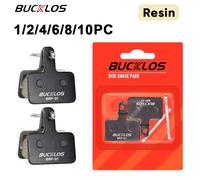BUCKLOS plaquettes de frein de vélo plaquettes de disque en résine pour SHIMANO B01S résistant à l'usure vtt vélo plaquette de frein hydraulique pour pièces de frein B03S B05S Resin 1Pair