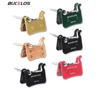 BUCKLOS plaquettes de frein de vélo pour SHIMANO A01S M535 M07 vtt cyclisme sur route plaquette de disque de frein résine céramique Durable plaquettes de frein à disque de vélo Multi-Metallic 2Pair