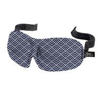 Bucky 40 Blinks Masque pour les yeux sans pression pour voyage et sommeil, Atlas bleu, taille unique