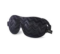 Bucky 5129 Masque pour Les Yeux Chevron ultraléger, Noir, 1 Count (Pack of 1) Voyage et Sommeil