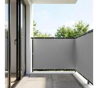 Bucmath Brise-vue pour balcon, 150 x 700 cm, tissu avec revêtement PU, résistant aux UV, imperméable, coupe-vent, idéal pour jardin, terrasse, balcon, protège du soleil, de la pluie, de l'ombre