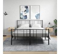 Bucmath Tables de Chevet murales chêne Sonoma 2 pcs, Bois d ingénierie 35 x 35 x 20 cm, Table Chevet Bout canapé, Rangement Chambre lit Salon Bureau entrée