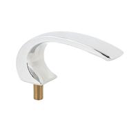 Bucois, Robinet de Remplissage de Baignoire à Montage Murale avec Embout Cascade en Acier Inoxydable, Robinet de Baignoire avec Filetage Mâle G1/2, pour Salle de Bain, Spa, Piscine