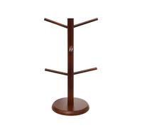 Bucolique Support de tasse en bois décoratif à suspendre - Organisateurs de tasses robustes pour grandes tasses - Support en bois essentiel pour la cuisine