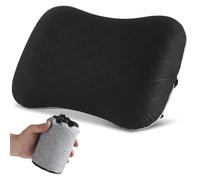 BUCOMTU Oreillers Gonflables,Oreiller Gonflable de Voyage Parfaits pour Les Voyages,Camping,Plein air,Pêche (Noir)
