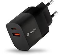 Bud 45 W - Chargeur Mural Ultra Rapide Avec 2 Ports Usb-C(Pd & Pps 45 W) Usb-A (Qc 3.0 18 W) Compact Et Portable Pour Smartphones,Tablettes,Ordinateurs Portables,Matériaux Gan Ignifuges,Charge