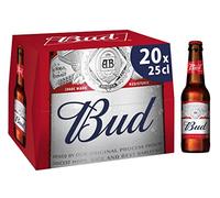 Bud Bière Pack 20 Bouteilles 25cl