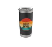 Bud Limited Edition Vintage Retro Sunset Graphic Homme Gobelet isotherme en acier inoxydable double paroi