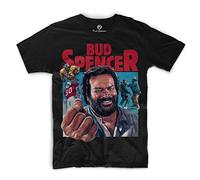 Bud Spencer - Comic Art - T-shirt (noir), Noir , XL