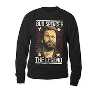 Bud Spencer Official - Sweat-shirt - Homme noir Schwarz - noir - X-large