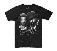 Bud Spencer Old School Heroes T-shirt - Noir - X-Large