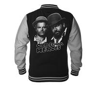 Bud Spencer Old School Heroes Veste collège pour homme Noir - Noir - X-Large