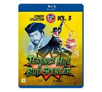 Bud Spencer & Terence Hill Comedy Collection 3 - 4-Disc Set ( Banana Joe / Supersnooper / the Pirate / Even Angels Eat Beans ) ( Banana Joe / Super Fuzz [ Blu-Ray, Reg.A/B/C Import - Denm