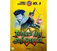 Bud & Terence Comedy Collection 3 - 4-DVD Set ( Banana Joe / Poliziotto superpiù / Il corsaro nero / Anche gli angeli mangiano fagioli ) ( B [ Origine Danoise, Sans Langue Francaise ]