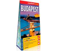 Budapest 1/13.000 (Ang) (Carte Grand Format Laminé 1/13 000 - Collectif - Expressmap - broché - Atlas / carte