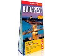 Budapest 1/13.000 (Ang) (Carte Grand Format Laminé