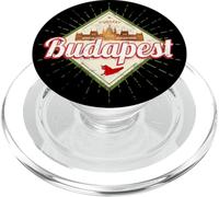 Budapest avec Paprika et parlement Design Hongrie Souvenir PopSockets PopGrip pour MagSafe