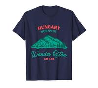 Budapest Budapest Hongrie Vacation Wander Often Go Far T-Shirt