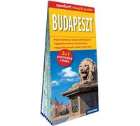 Budapest carte et guide laminés 2en1 guide et carte