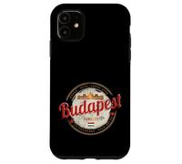 Budapest Design Hongrie Vintage Parlement Souvenir Coque pour iPhone 11