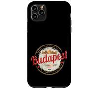 Budapest Design Hongrie Vintage Parlement Souvenir Coque pour iPhone 11 Pro Max