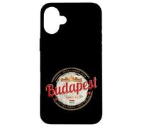 Budapest Design Hongrie Vintage Parlement Souvenir Coque pour iPhone 16 Plus