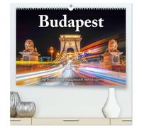 Budapest - Eine Reise in die Hauptstadt von Ungarn. (hochwertiger Premium Wandkalender 2026 DIN A2 quer), Kunstdruck in Hochglanz: Erleben Sie Budapest so wie noch nie zuvor!