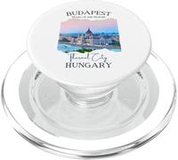 Budapest Hongrie Souvenir Touristique Villes d'europe de l'est Hommes PopSockets PopGrip pour MagSafe