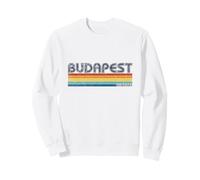 Budapest Hungary Retro Souvenirs Vacances Hongrie Sweatshirt
