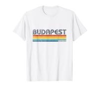 Budapest Hungary Retro Souvenirs Vacances Hongrie T-Shirt