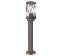 Budapest Lampadaire lumière extérieure brun E27 1X MAX 40W IP44