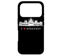 Budapest Parlement Hongrie Vintage Skyline I Love Budapest Coque pour iPhone 17 Pro