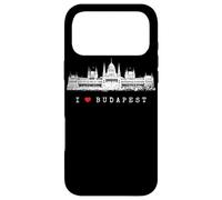Budapest Parlement Hongrie Vintage Skyline I Love Budapest Coque pour iPhone 17 Pro Max