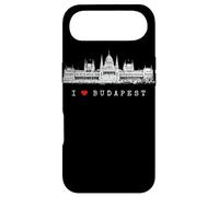 Budapest Parlement Hongrie Vintage Skyline I Love Budapest Coque pour iPhone Air