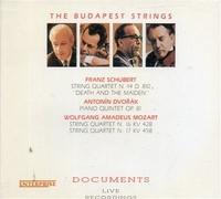 BUDAPEST QUARTET (quartetto) - Quartetto per archi n.14 D 810 La morte e la fanci Quintetto per piano n.2 op 81 B 155 (1887) in LA